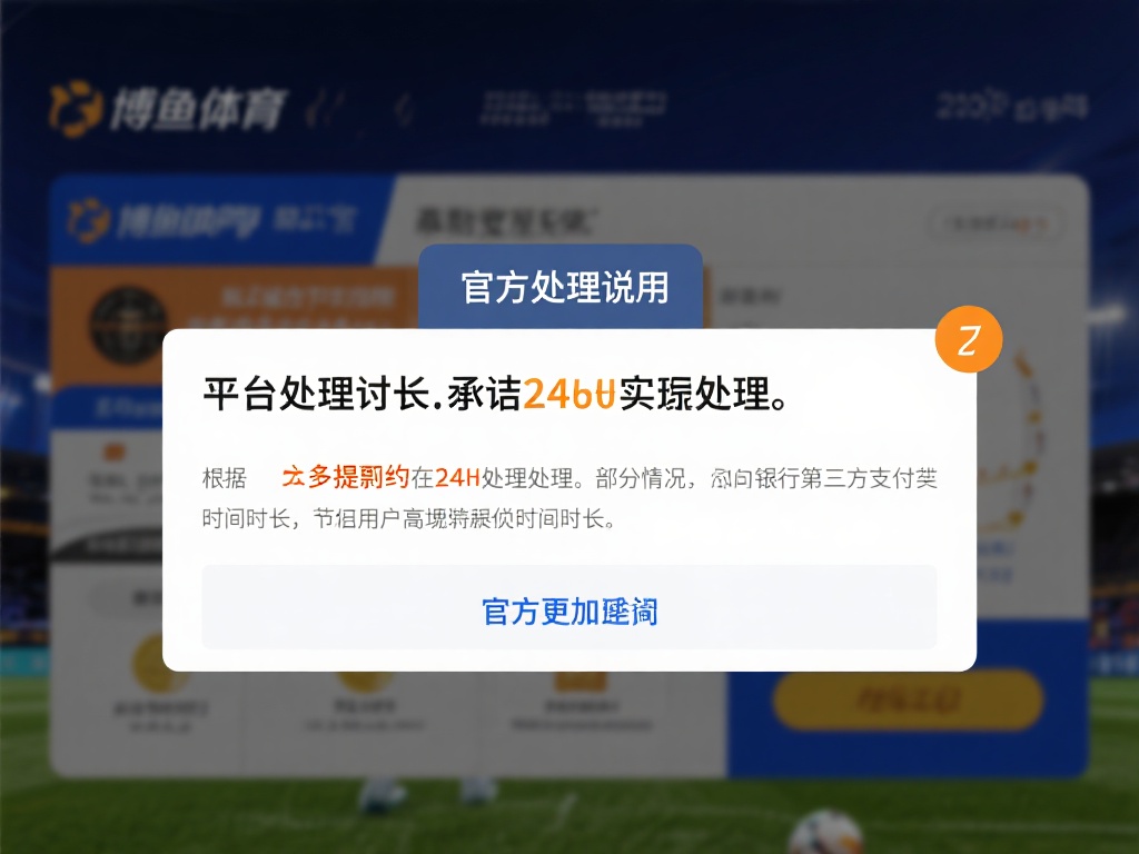 官方处理时长：承诺与实际表现
根据博鱼体育的官方