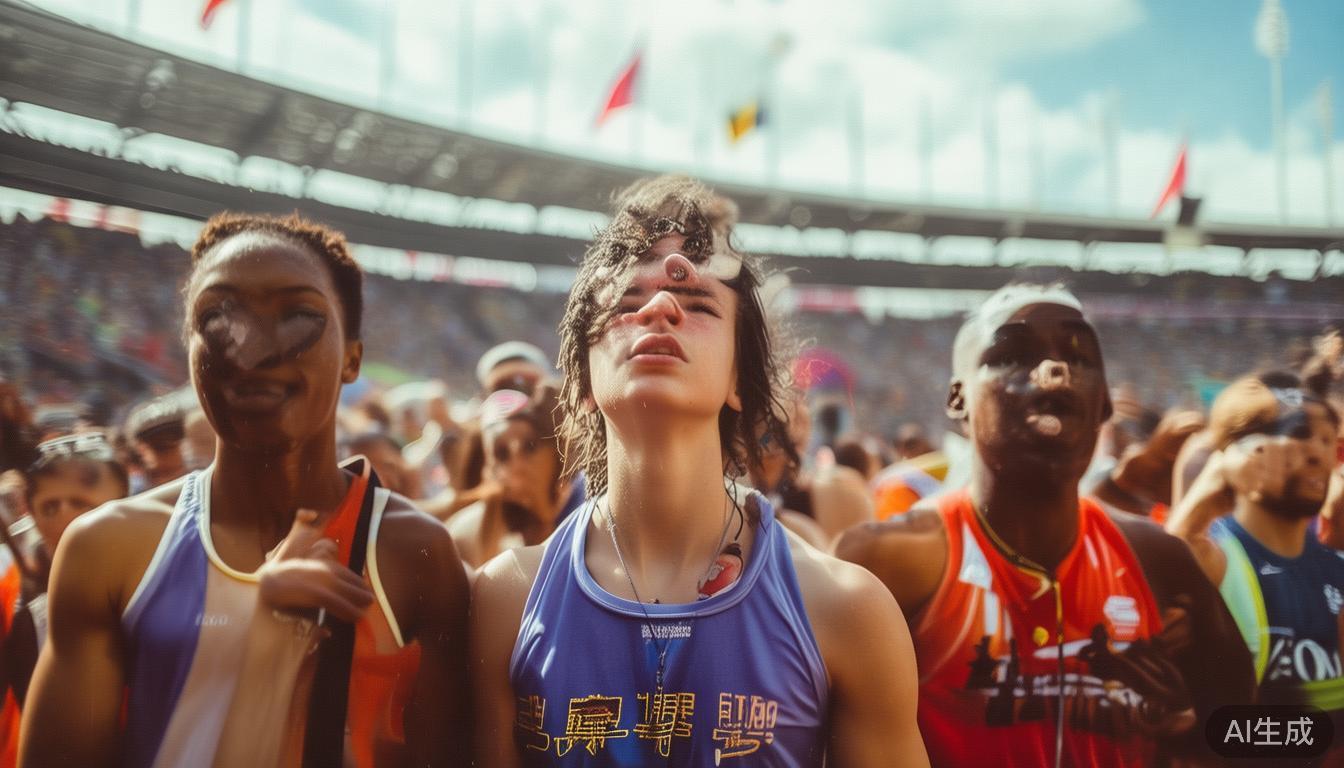 每一首体育歌曲都承载着特定的主题，它们通常围绕奋发